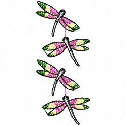 Frogs Embroidery Design 5